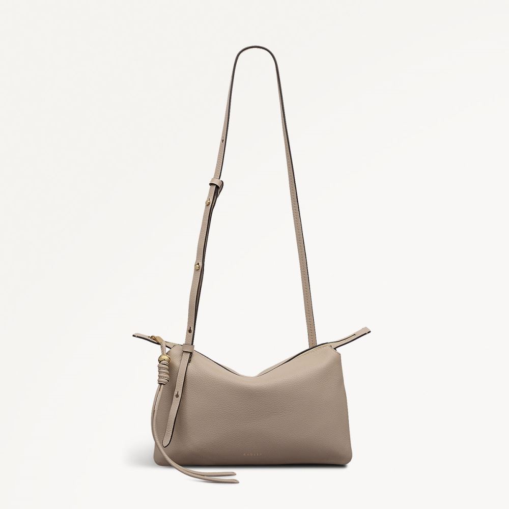 Women's | Radley London The Romilly - Medium Ziptop Cross Body - Porcini