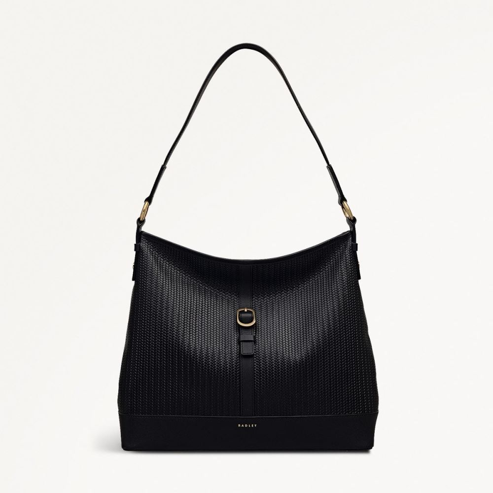 Women's | Radley London Ebury - Medium Ziptop Shoulder - Black