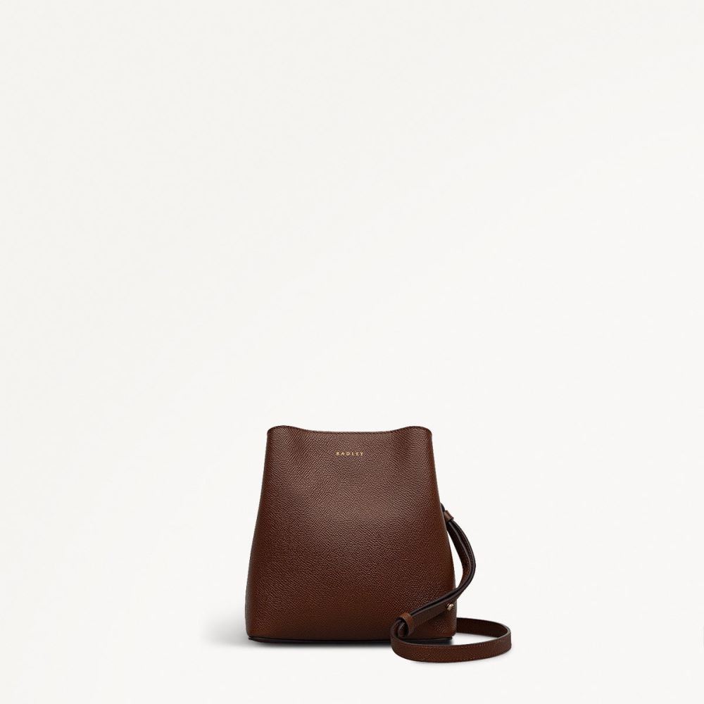Women's | Radley London Dukes Place - Small Compartment Cross Body - Chocolate
