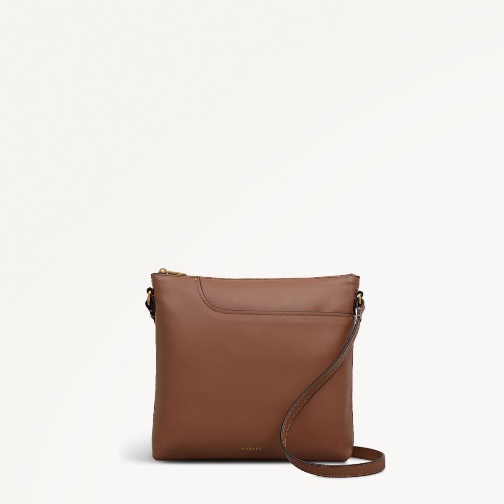 Women's | Radley London Pockets - Large Ziptop Ns Cross Body - Saddle
