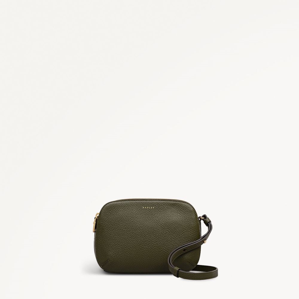 Women's | Radley London Dukes Place - Medium Ziptop Cross Body - Pine Needle