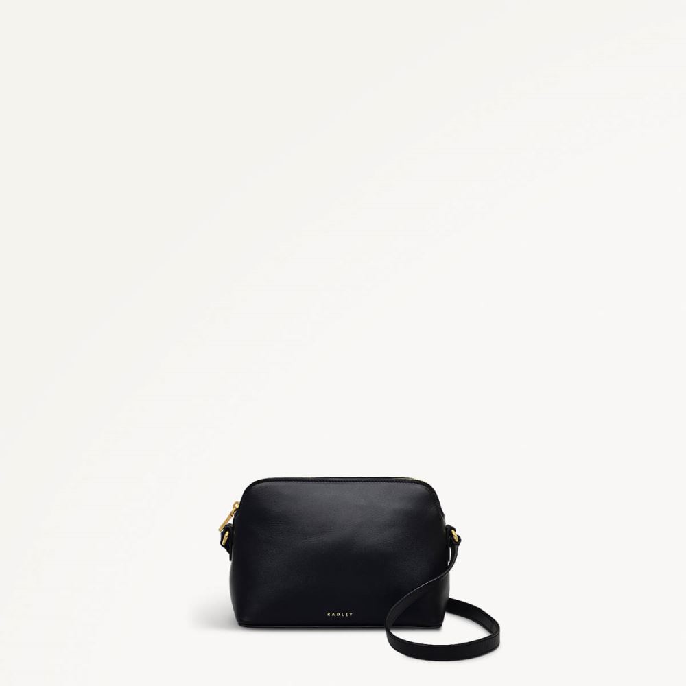 Women's | Radley London Bow Street - Small Ziptop Crossbody - Black