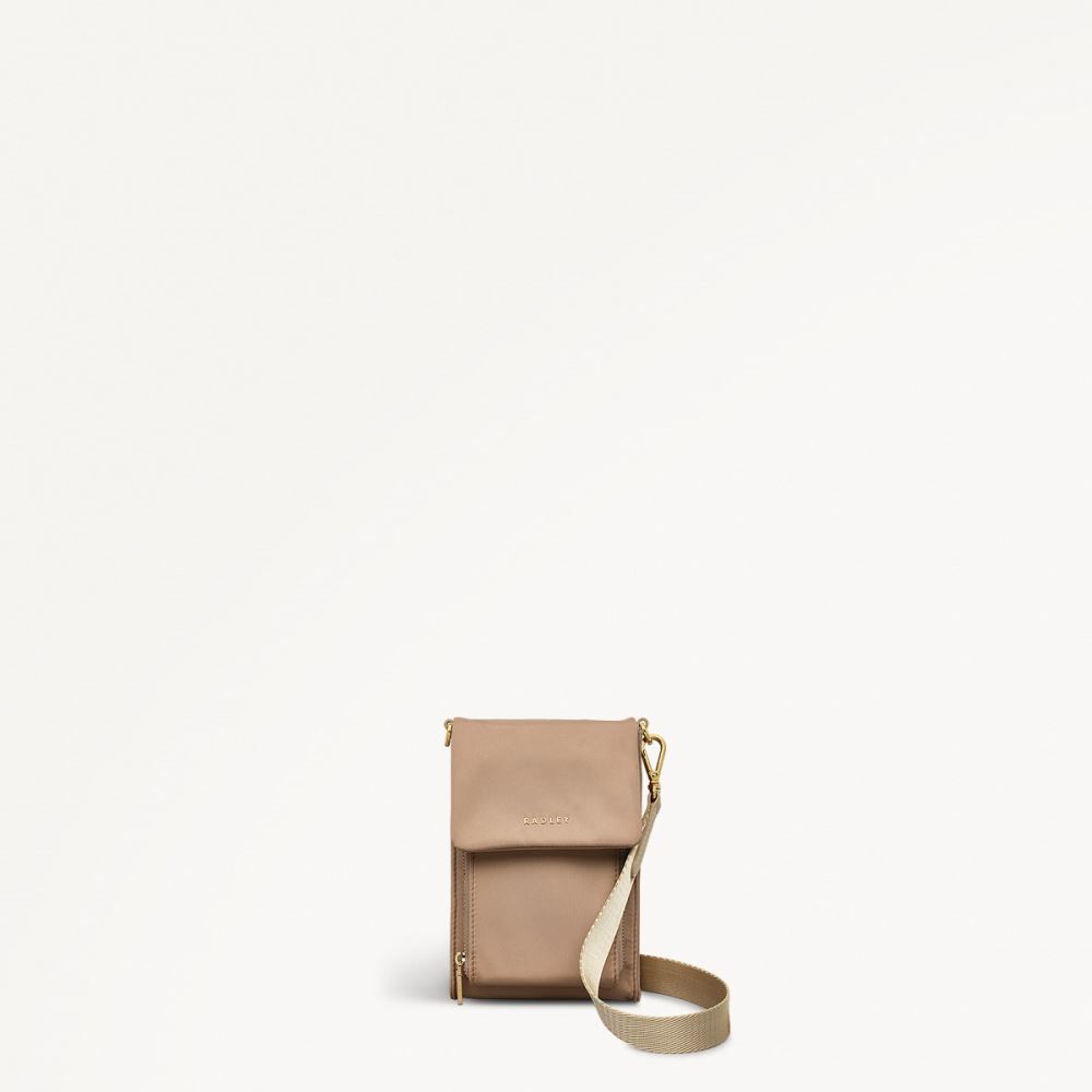 Women's | Radley London Guildford Grove - Medium Phone Cross Body - Stone