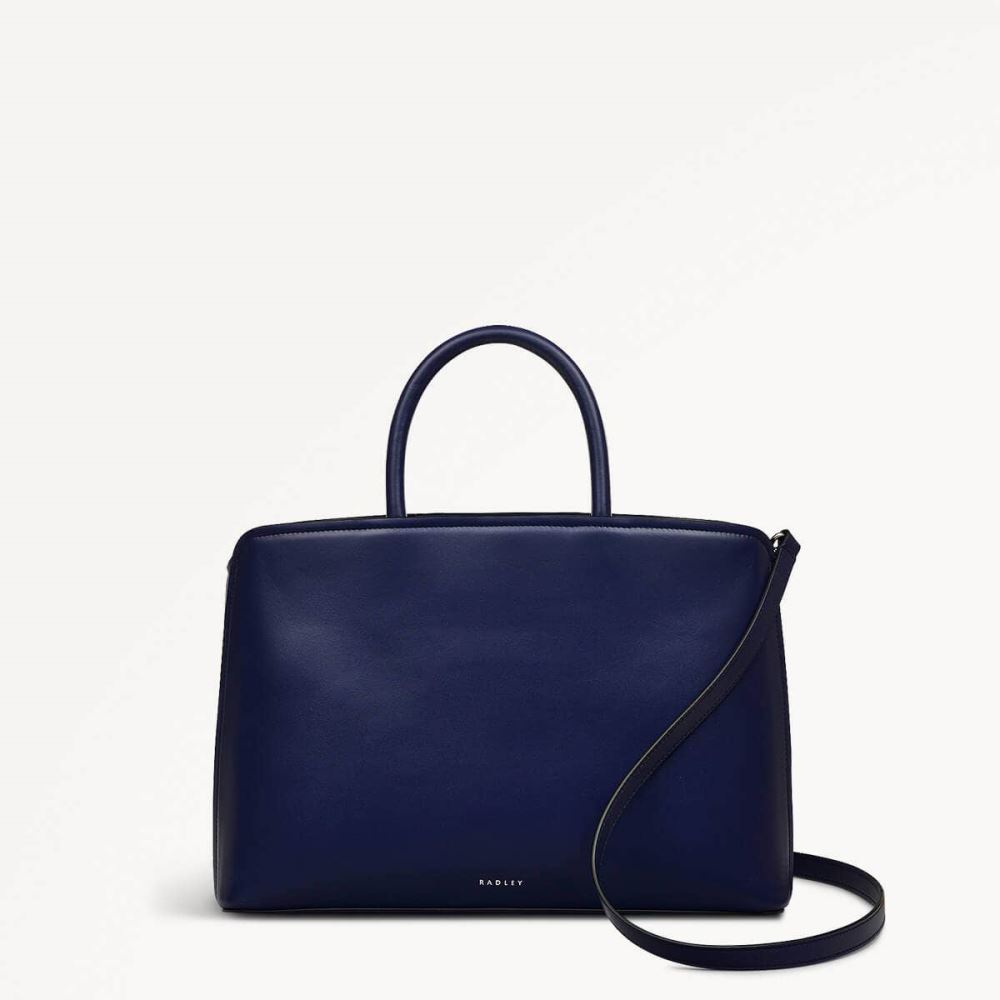 Women's | Radley London Bow Street - Medium Ziptop Grab - Evenfall