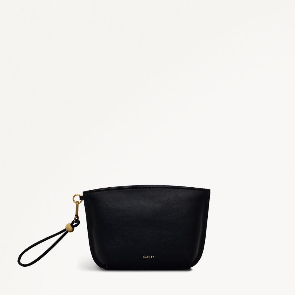 Women's | Radley London The Romilly - Medium Ziptop Clutch - Black