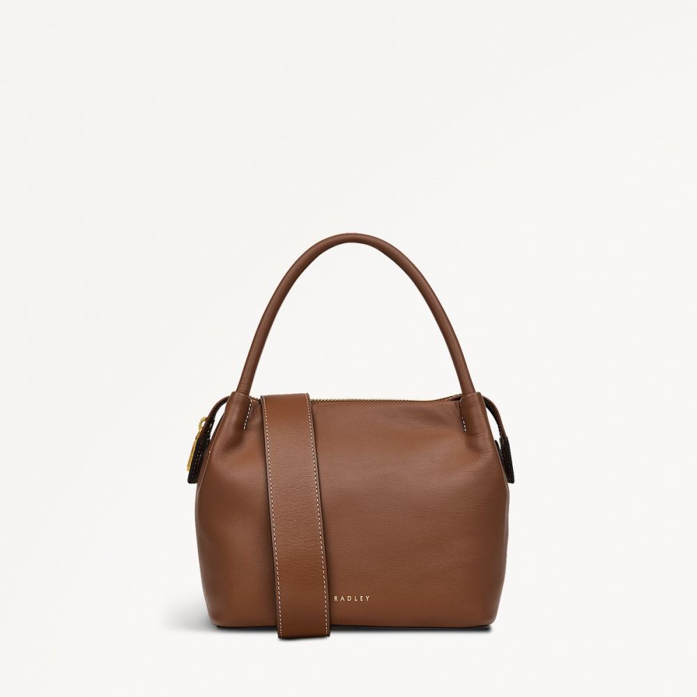 Women's | Radley London Ivydale Road - Small Ziptop Crossbody - Saddle