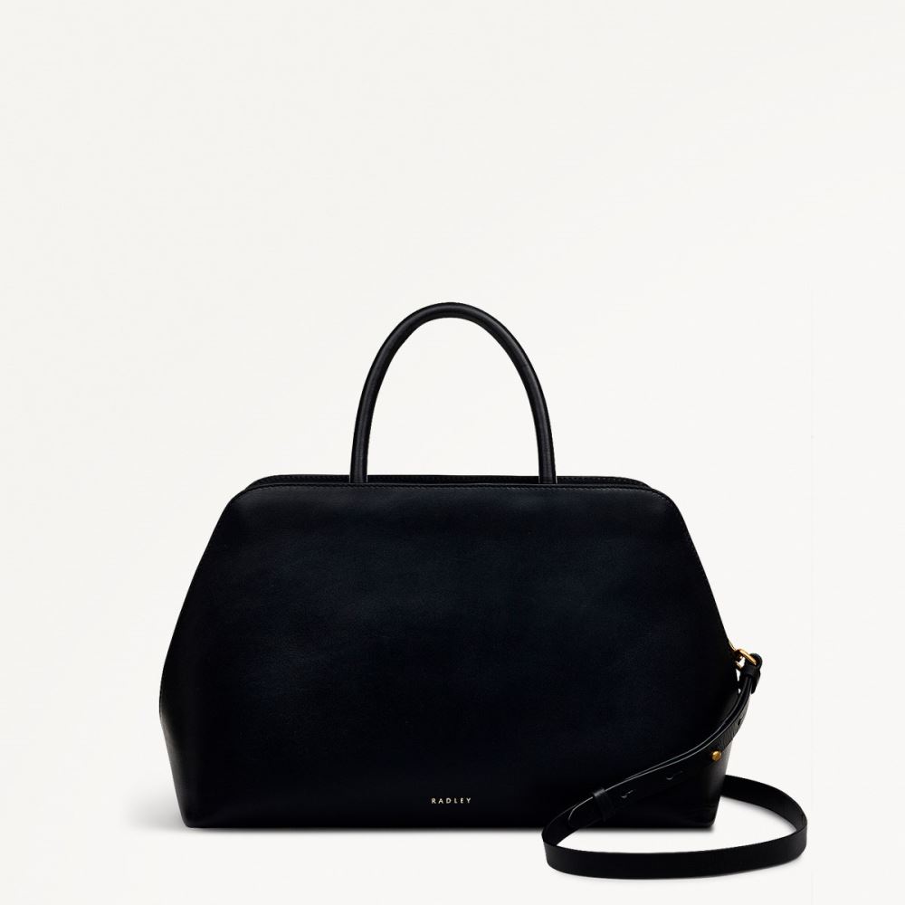 Women's | Radley London Liverpool Street - Medium Ziptop Grab - Black