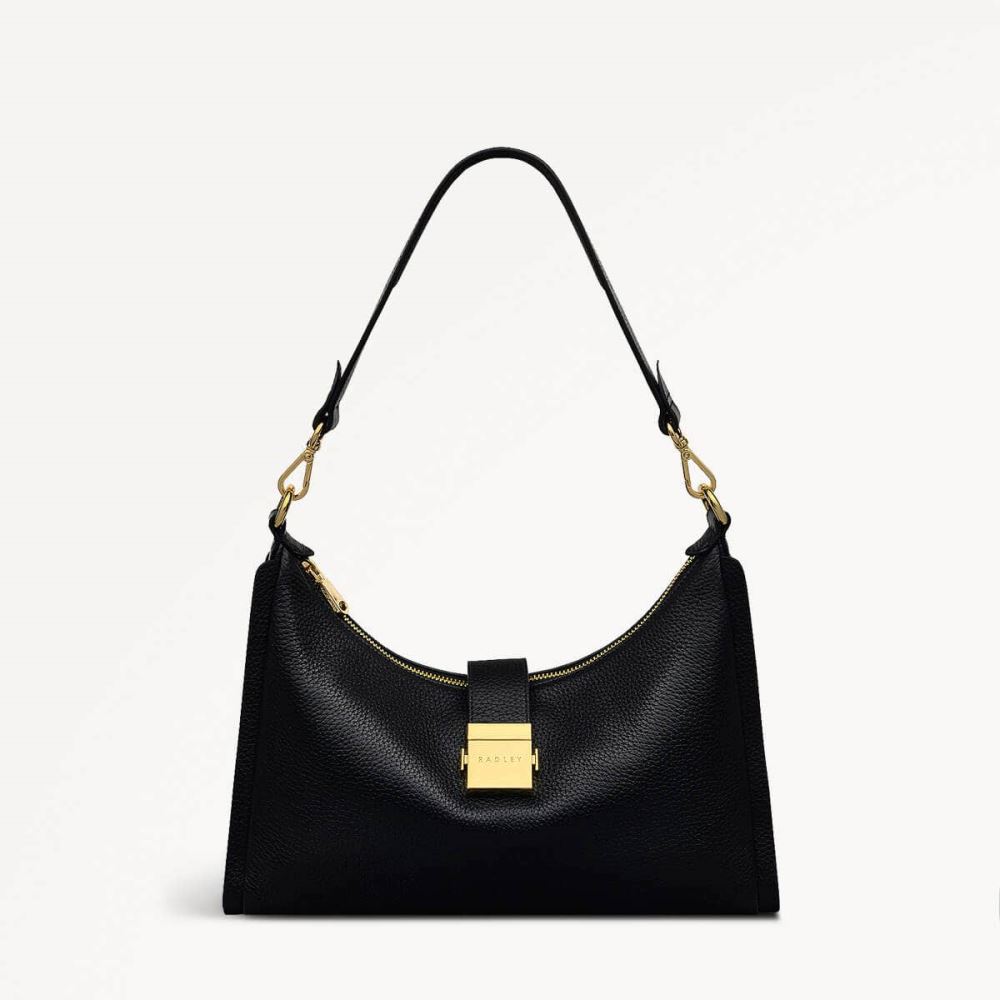 Women's | Radley London Sloane Street - Medium Ziptop Shoulder - Black
