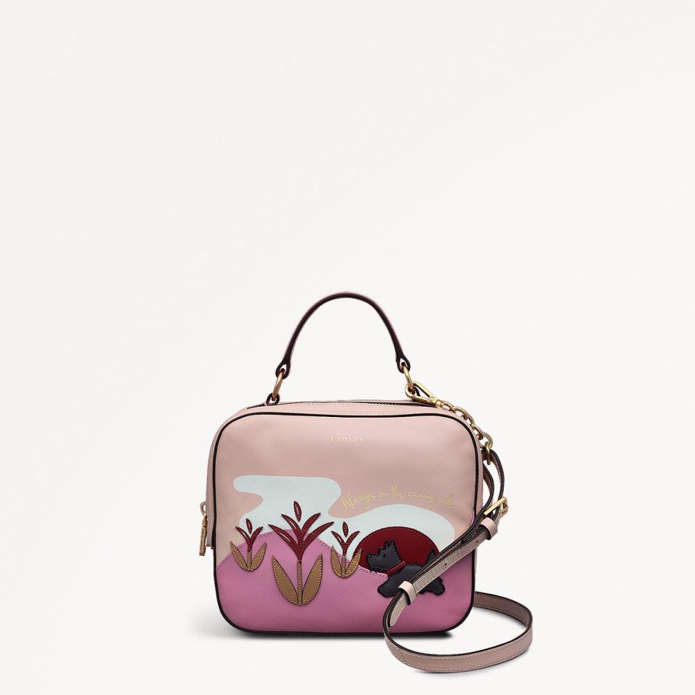 Women's | Radley London Spring Street - Small Zip Around Grab - Prairie Pink