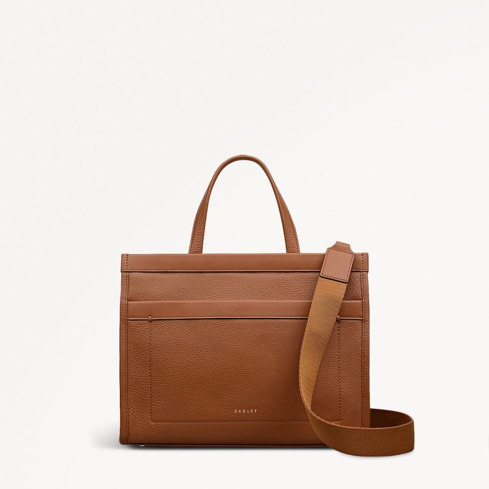 Women's | Radley London Alba Place - Small Ziptop Grab - Indus Tan