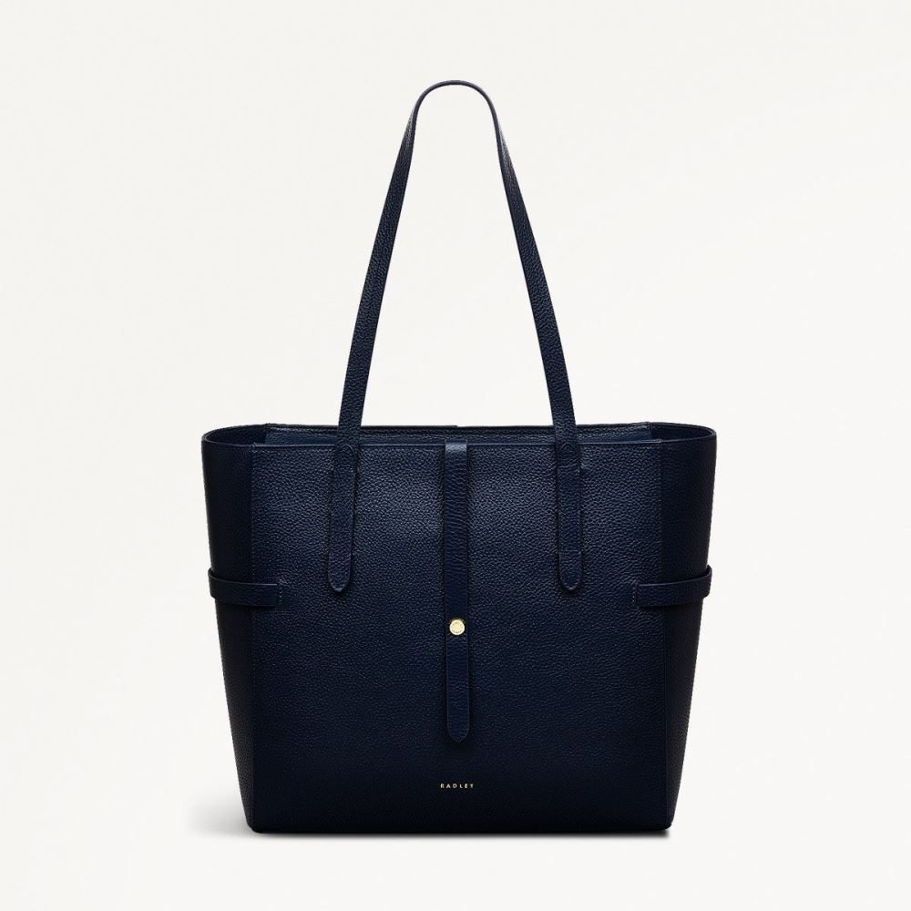 Women's | Radley London Abingdon Road - Large Ziptop Shoulder - Ink
