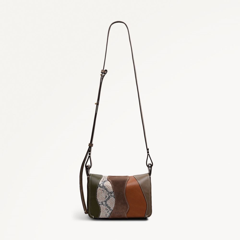 Women's | Radley London Westwell Lane - Small Flapover Cross Body - Coffee
