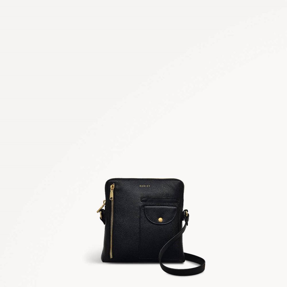Women's | Radley London Ridge Park - Small Ziptop Crossbody - Black
