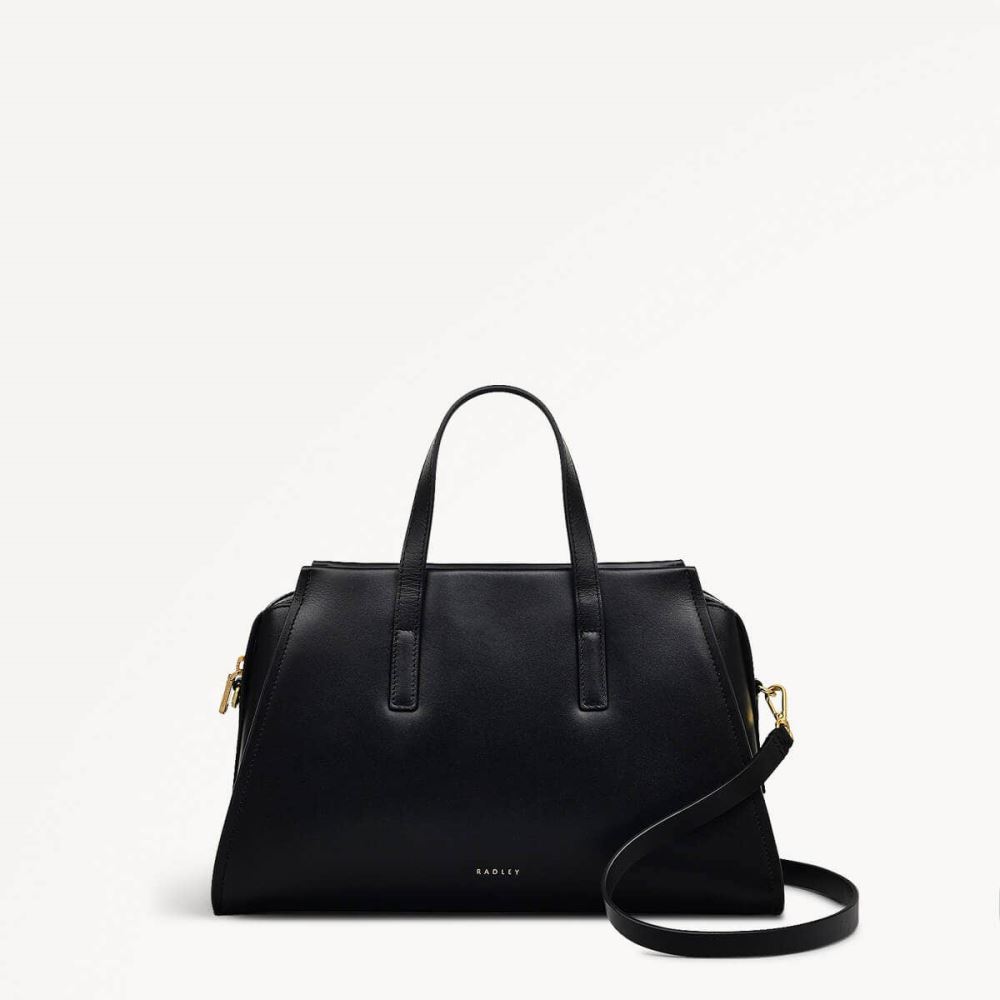 Women's | Radley London Drapers Road - Medium Ziptop Grab - Black