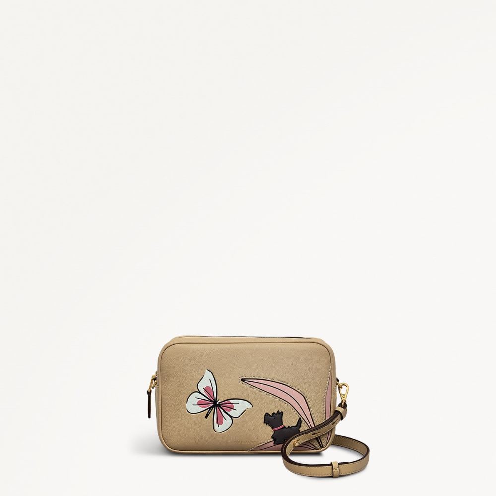 Women's | Radley London Spring Meadow - Small Ziptop Cross Body - Stone