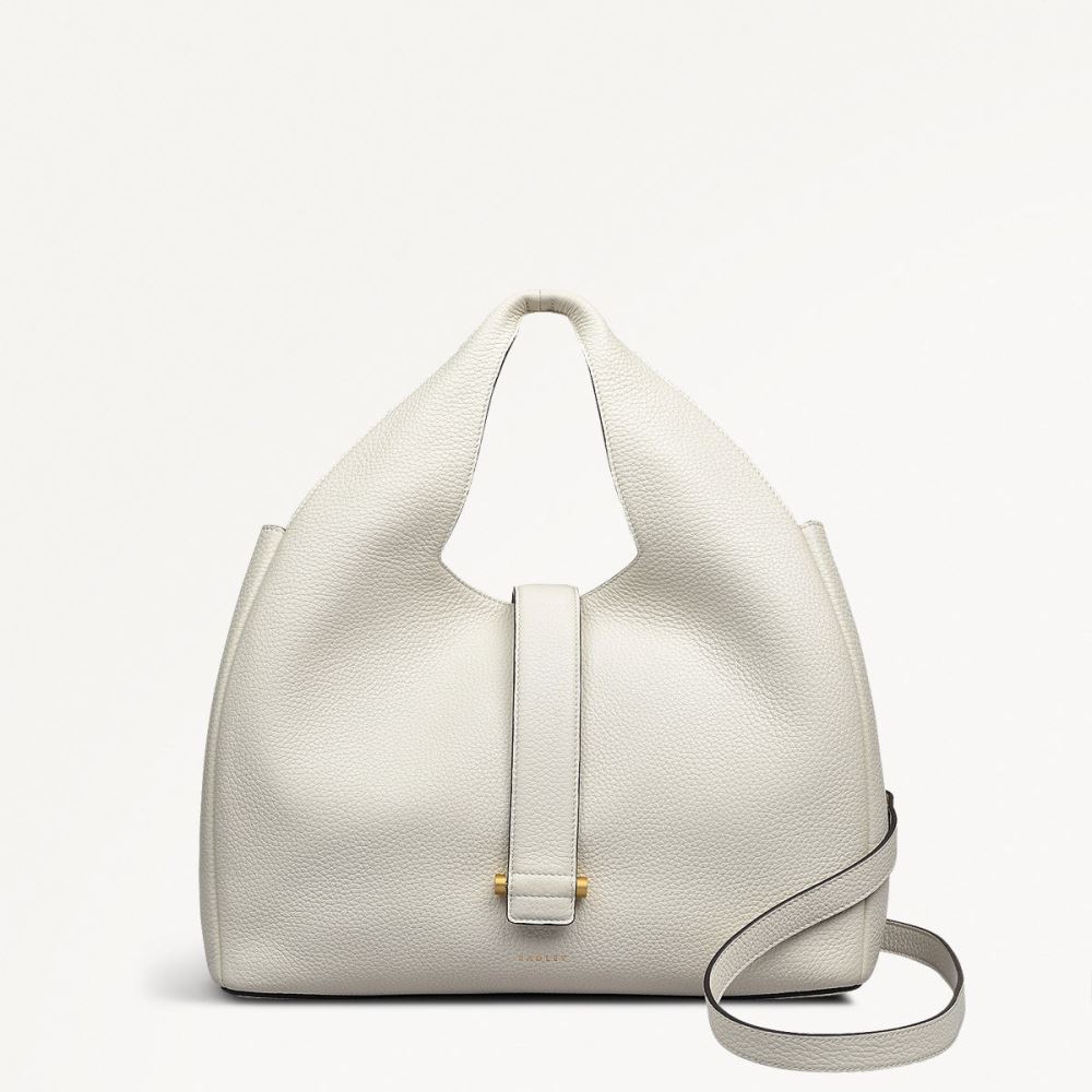 Women's | Radley London Sloane Street - Medium Ziptop Grab - Chalk