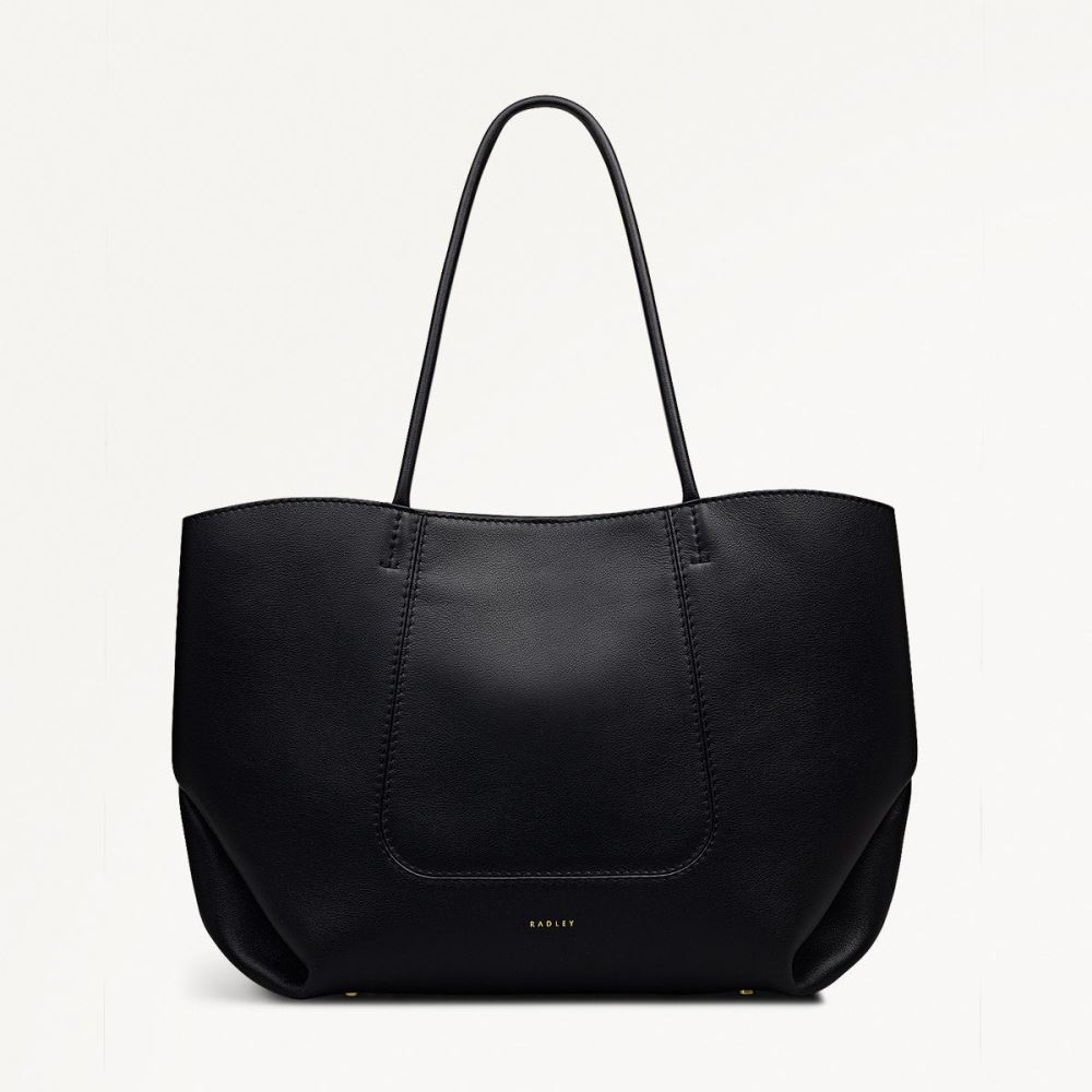 Women's | Radley London The Compton - Medium Ziptop Shoulder - Black