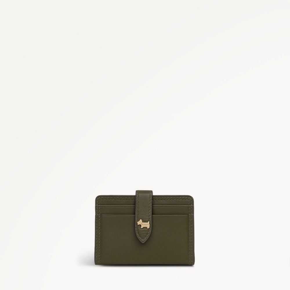 Women's | Radley London Willis Street - Small Card Holder - Pine Needle