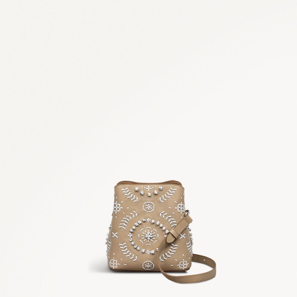 Women's | Radley London Dukes Place - Small Compartment Cross Body - Stone