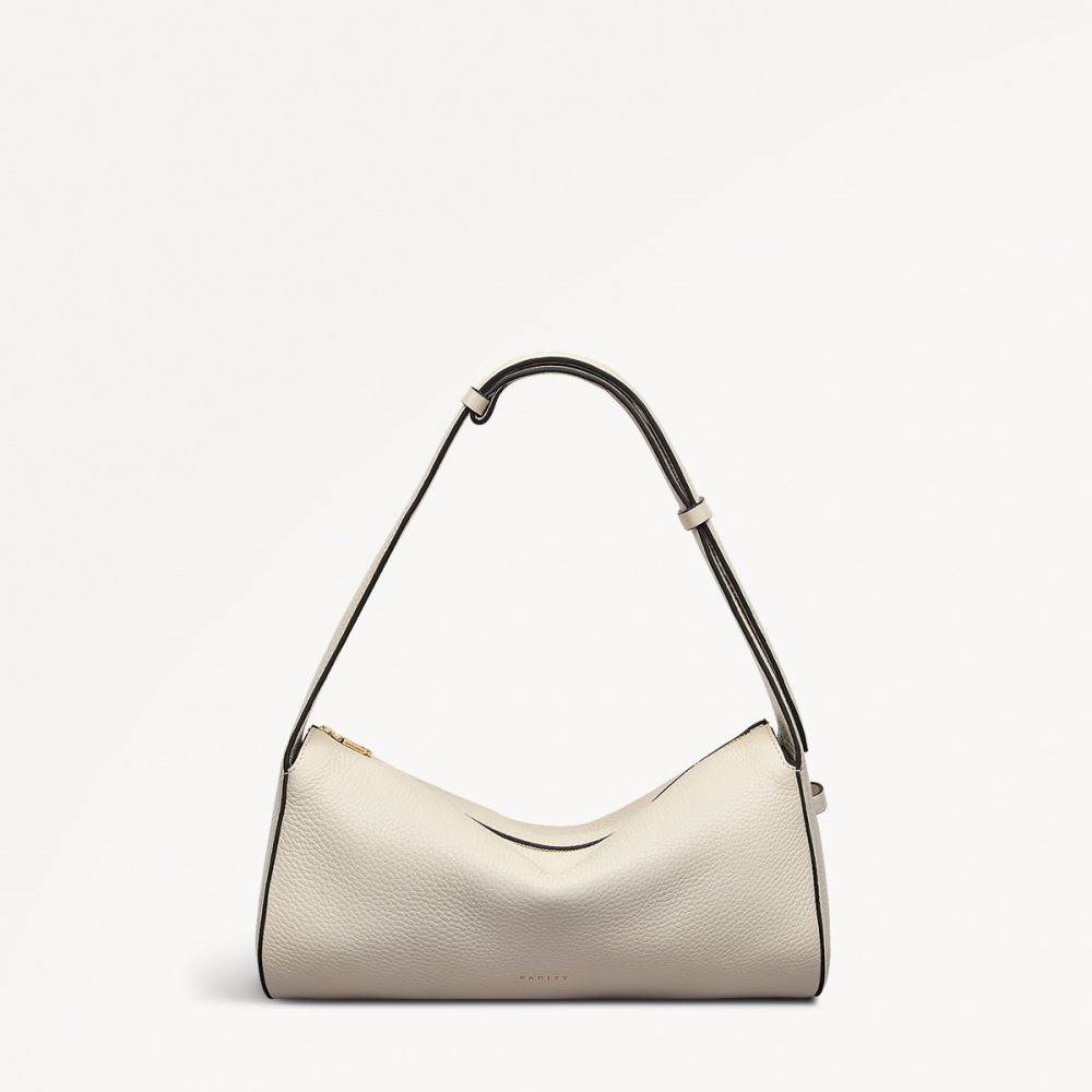 Women's | Radley London Abbey Mews - Small Ziptop Shoulder - Chalk
