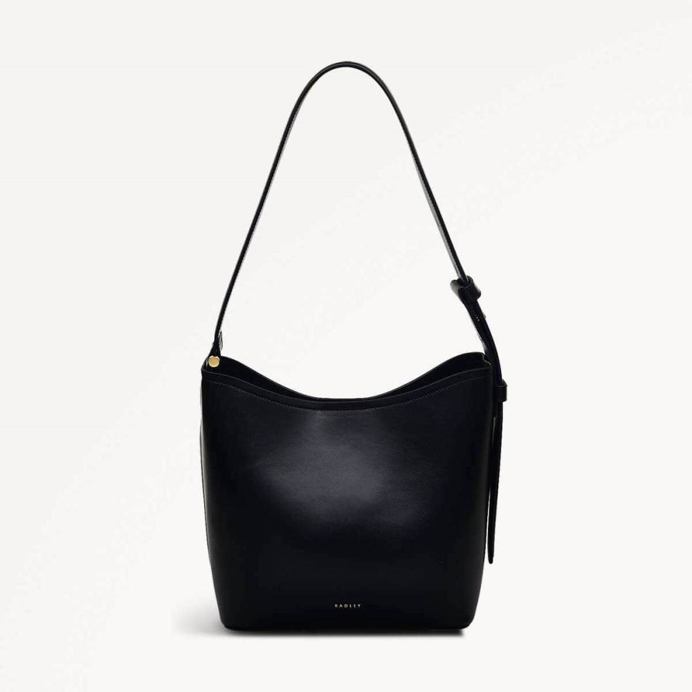 Women's | Radley London Bathurst Mews - Medium Ziptop Shoulder - Black