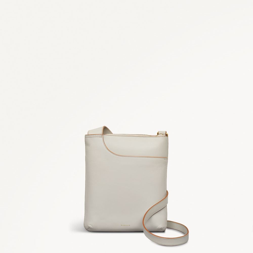 Women's | Radley London Pockets - Medium Ziptop Cross Body - Chalk