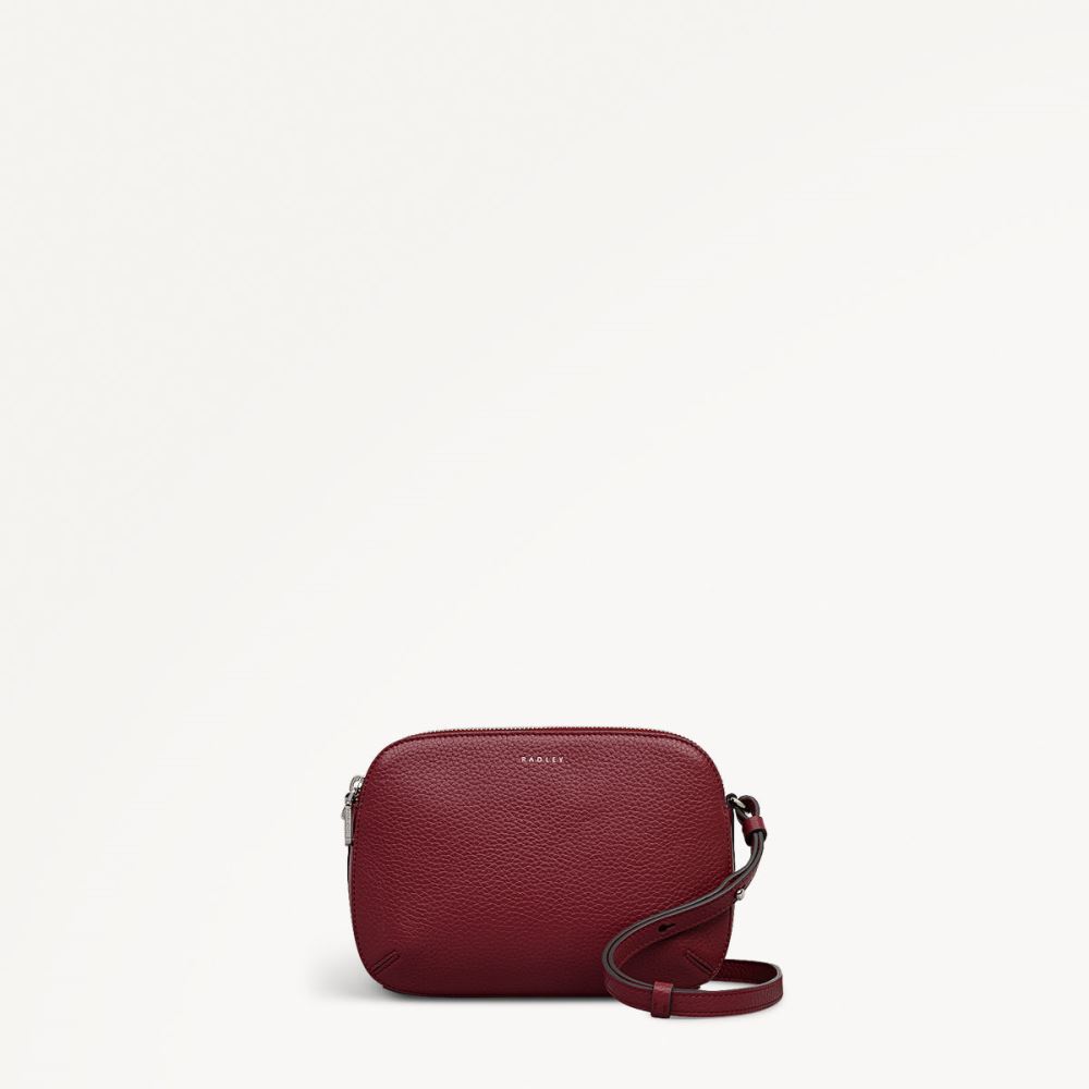 Women's | Radley London Dukes Place - Medium Ziptop Cross Body - Carmine