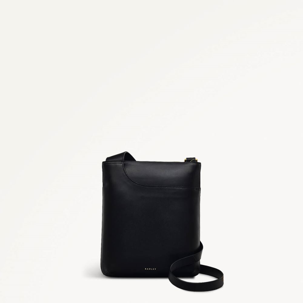 Women's | Radley London Pockets - Medium Ziptop Cross Body - Black
