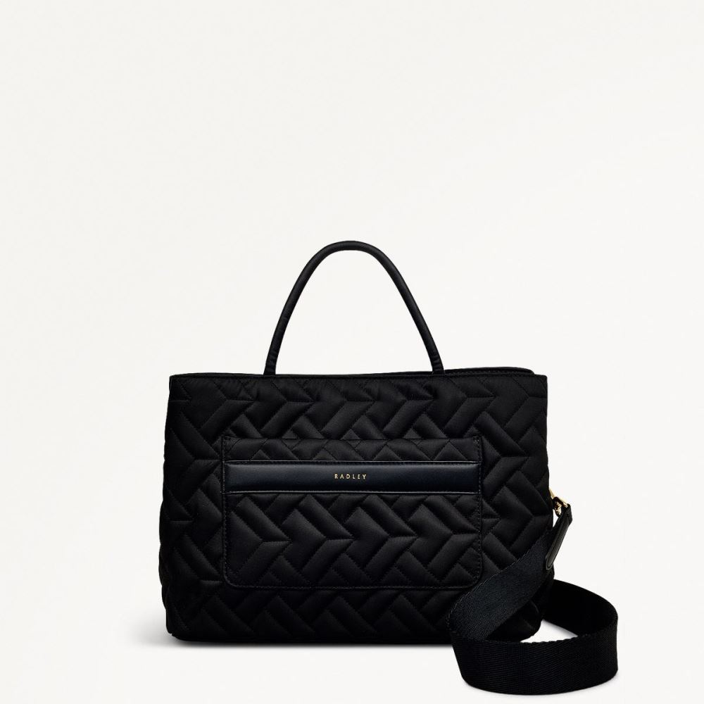 Women's | Radley London Holland Park - Medium Ziptop Grab - Black