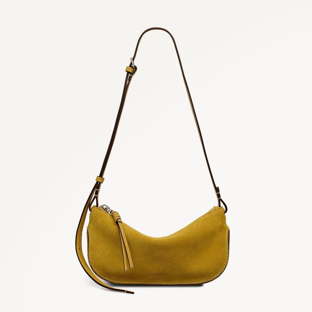 Women's | Radley London The Iris - Small Ziptop Cross Body - Ochre