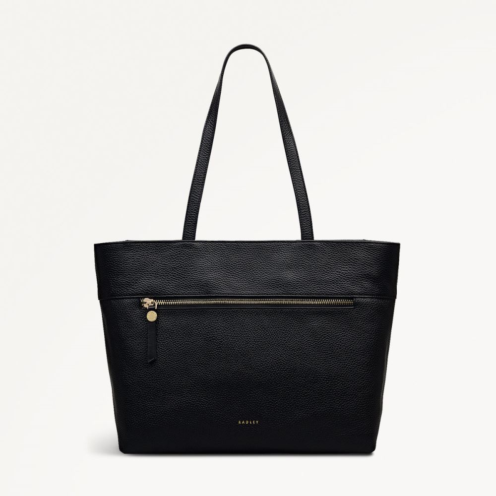 Women's | Radley London Fountain Road - Medium Ziptop Tote - Black