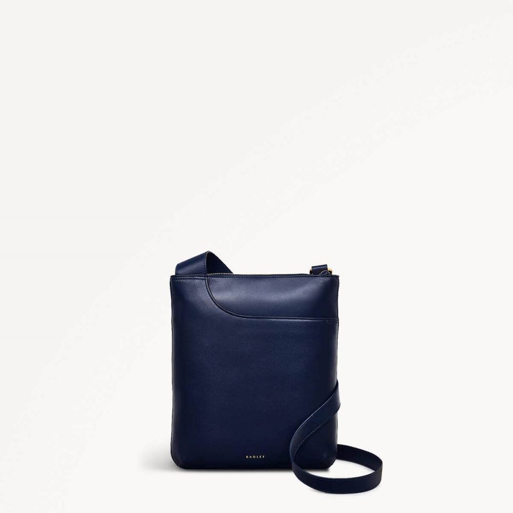 Women's | Radley London Pockets - Medium Ziptop Cross Body - Ink