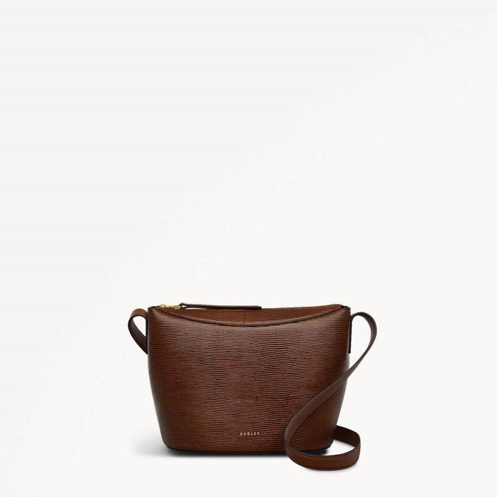 Women's | Radley London The Kensal - Small Ziptop Crossbody - Saddle