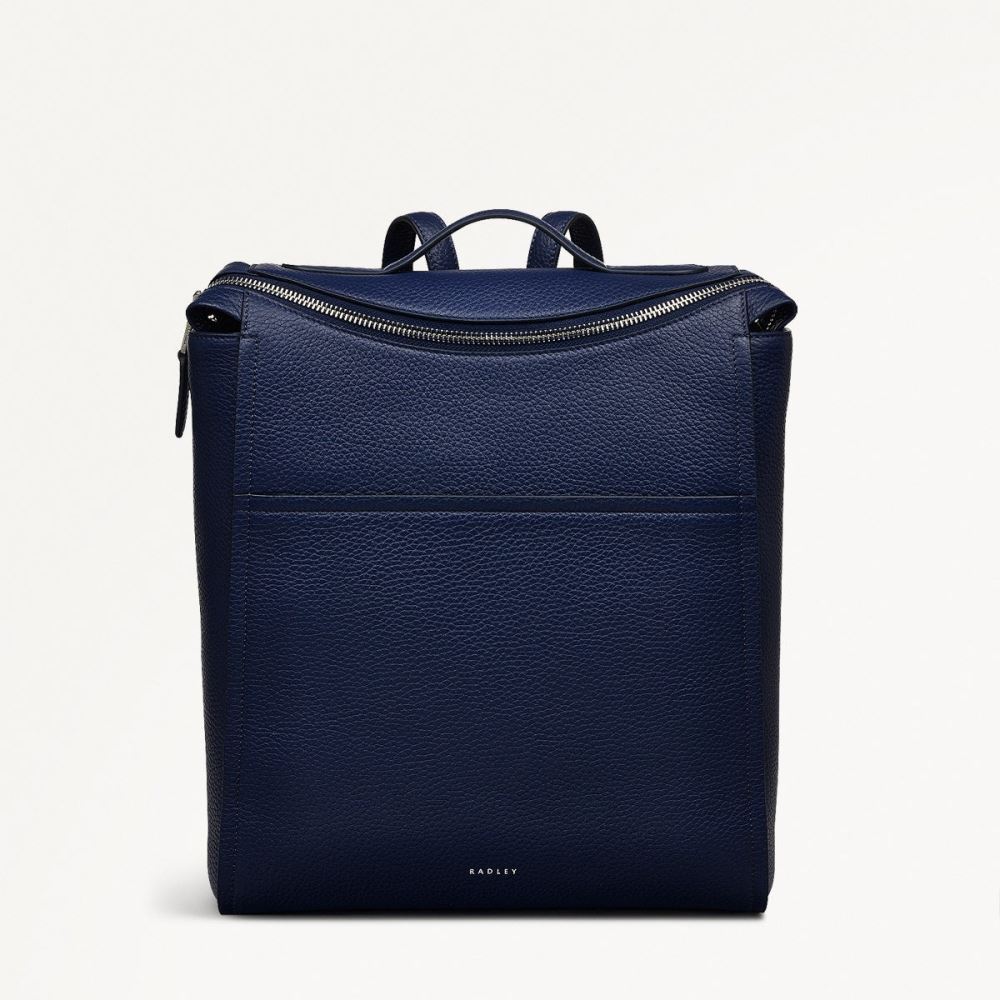 Women's | Radley London Oak Street - Medium Ziptop Backpack - Evenfall