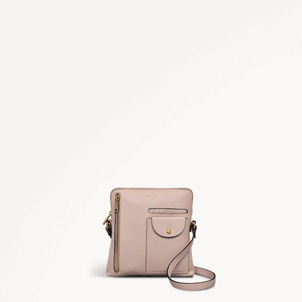 Women's | Radley London Ridge Park - Small Ziptop Crossbody - Clay Pink