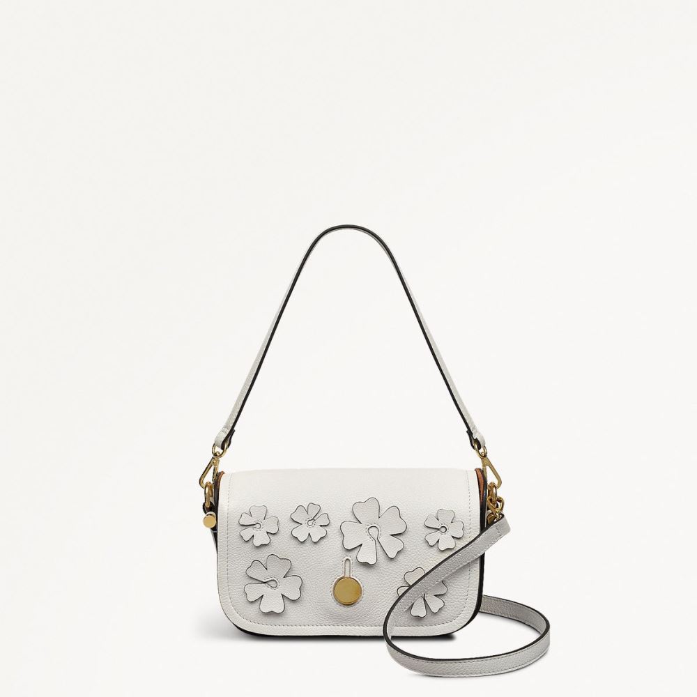 Women's | Radley London Bathurst Mews - Small Flapover Cross Body - Chalk