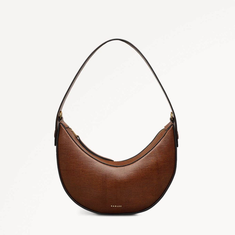 Women's | Radley London The Kensal - Small Ziptop Shoulder - Saddle