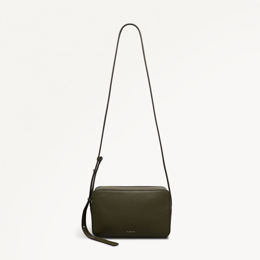 Women's | Radley London Duchess Close - Small Ziptop Cross Body - Pine Needle