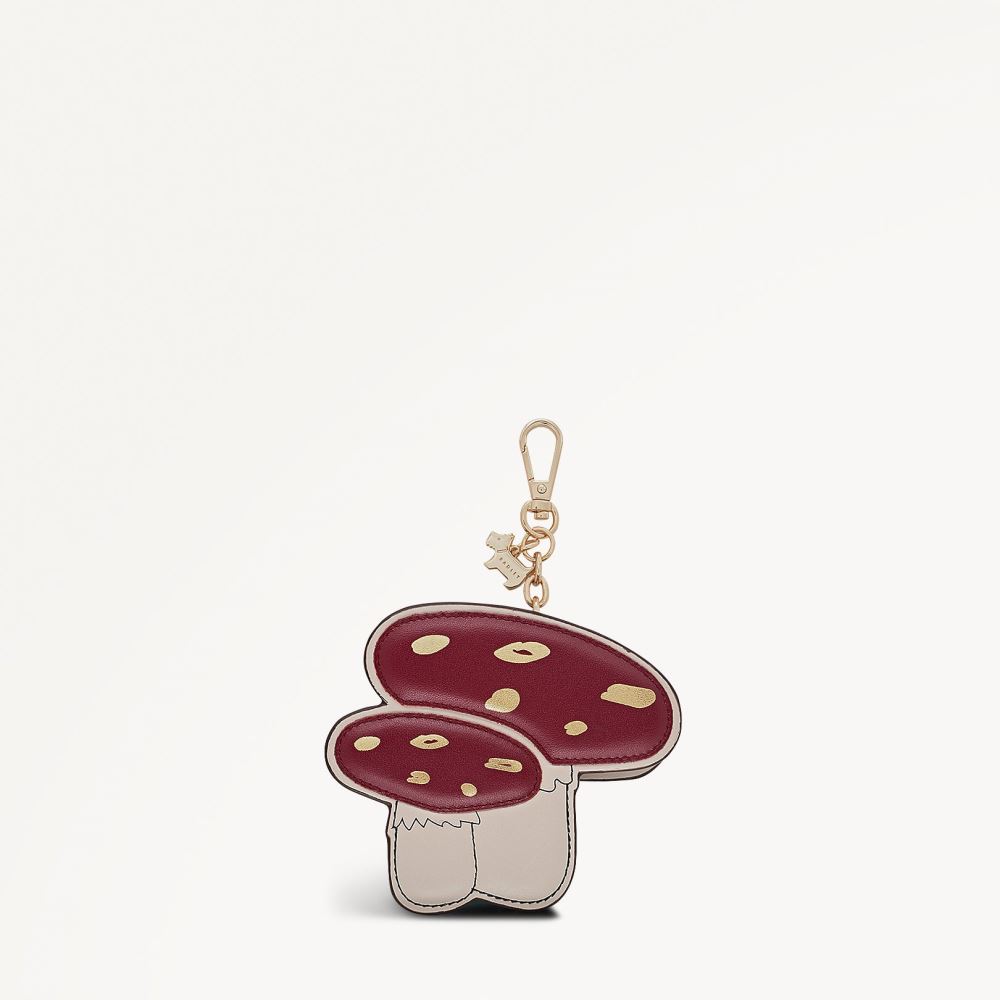 Women's | Radley London Mushroom Mate - Small Ziptop Coin Purse - Carmine