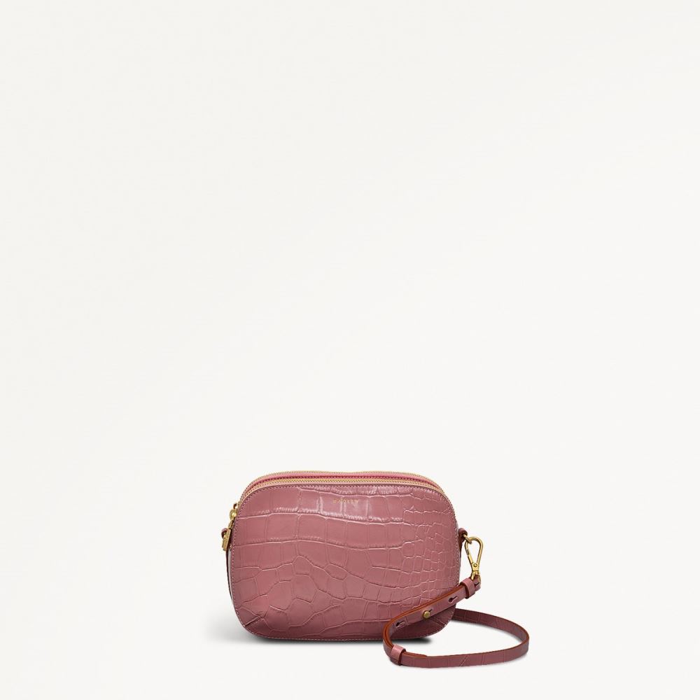 Women's | Radley London Dukes Place - Medium Ziptop Cross Body - French Rose
