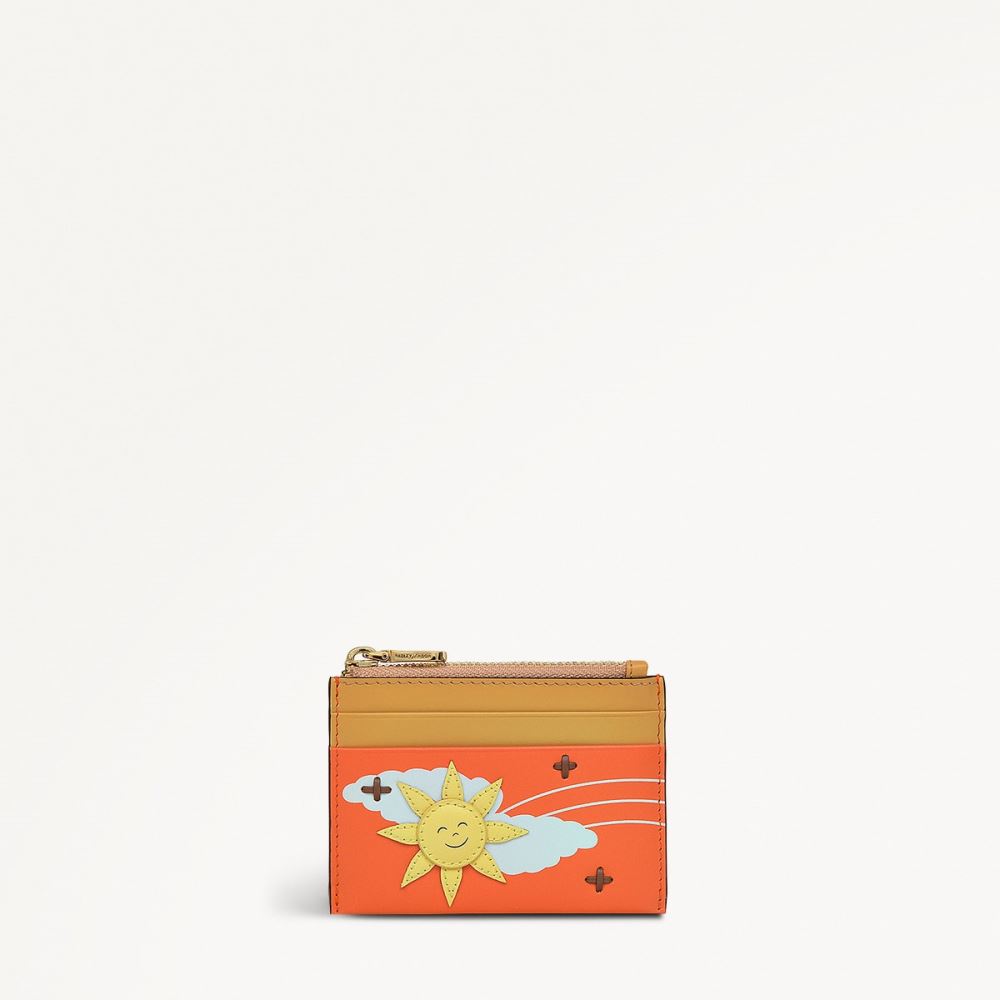 Women's | Radley London Coin Street - Small Coin Purse - Orange Peel