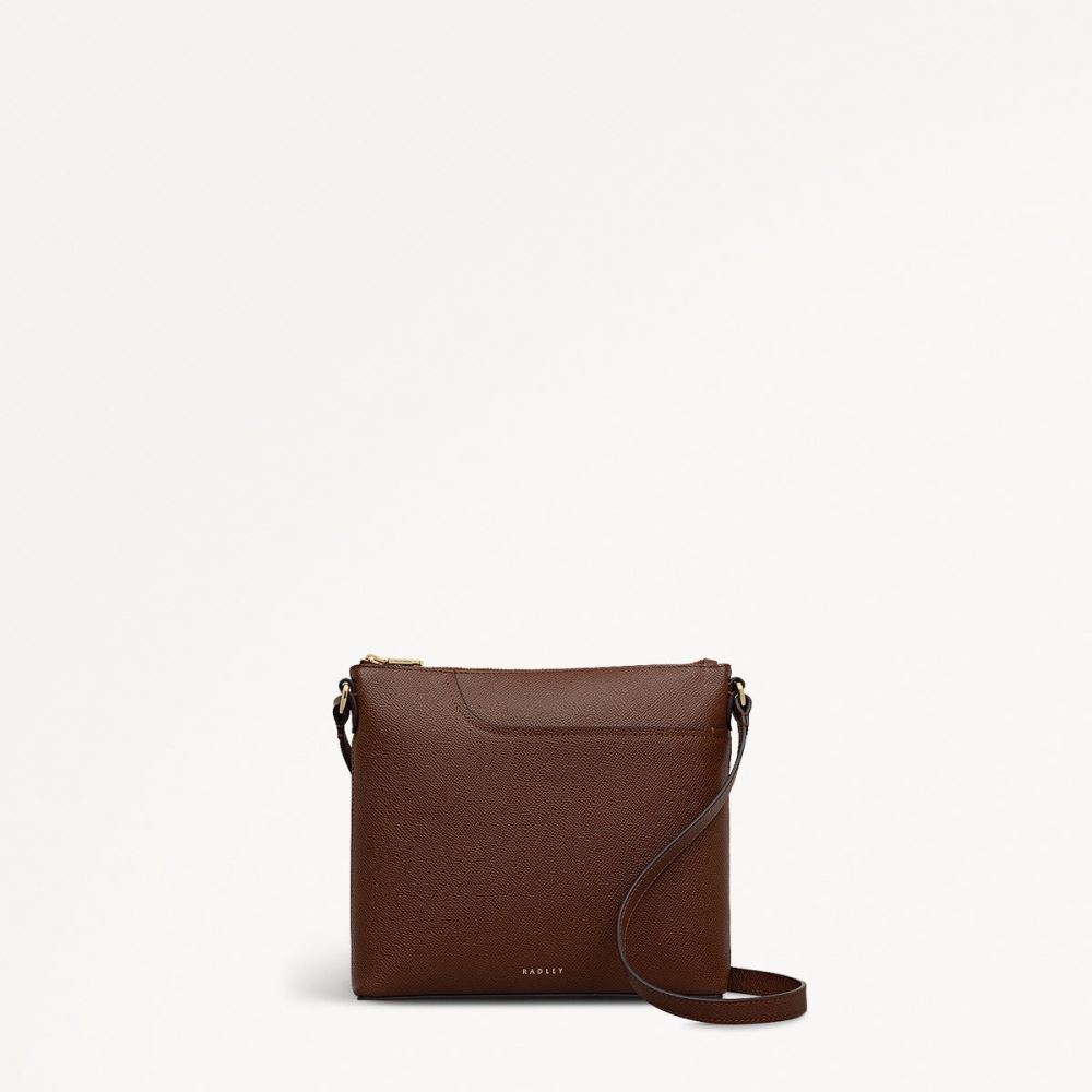 Women's | Radley London Pockets - Small Ziptop Ns Cross Body - Chocolate