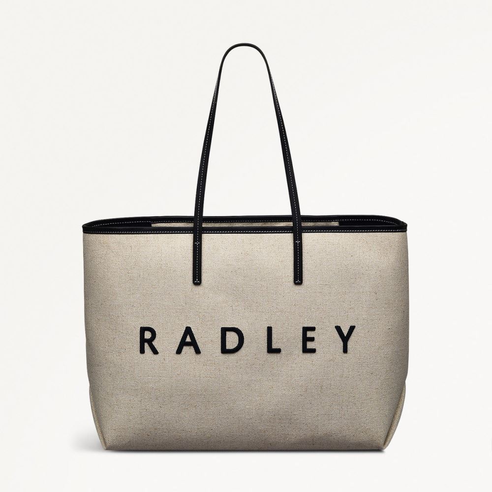 Women's | Radley London Sutherland Row - Large Open Top Tote - Black