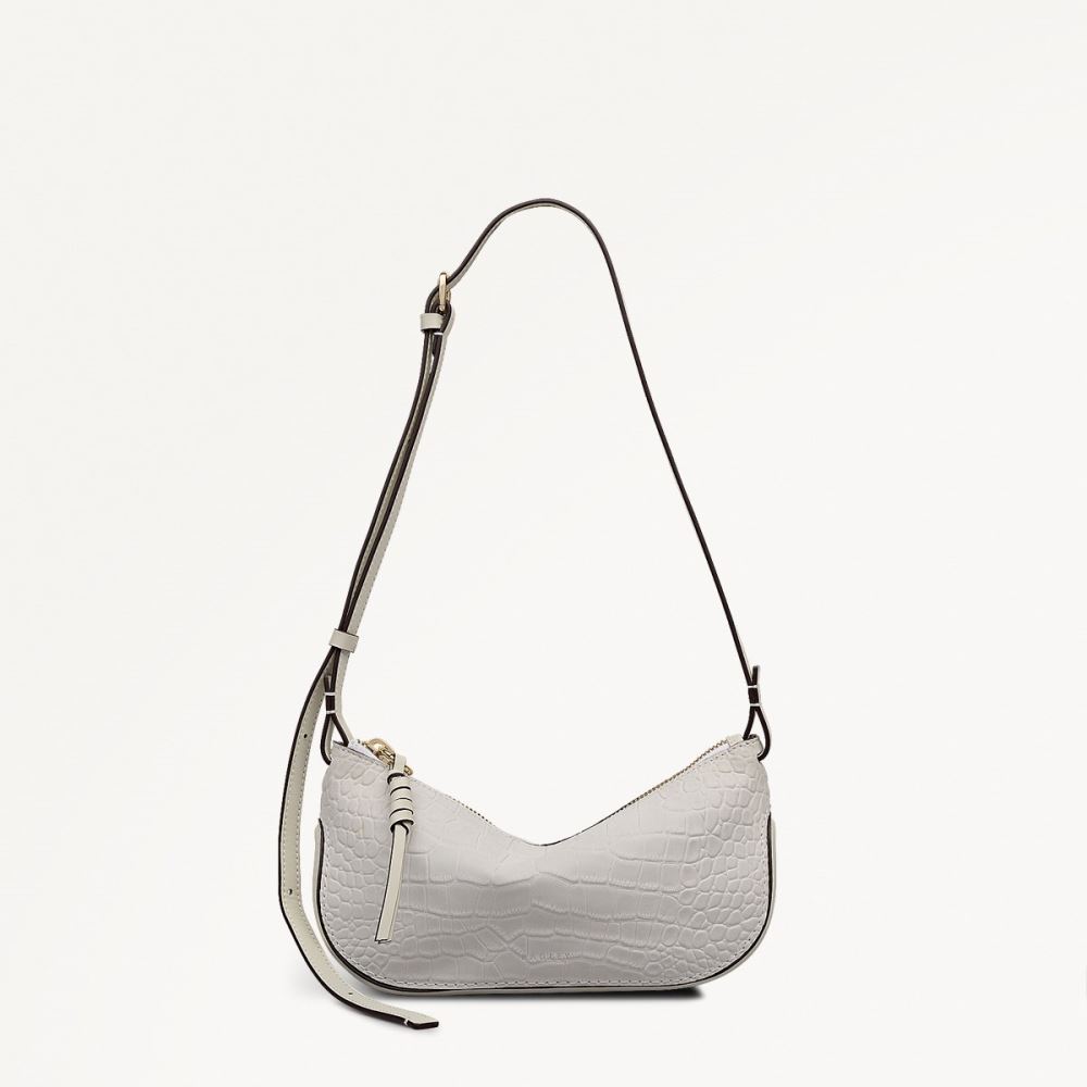 Women's | Radley London The Iris - Small Ziptop Cross Body - Snow