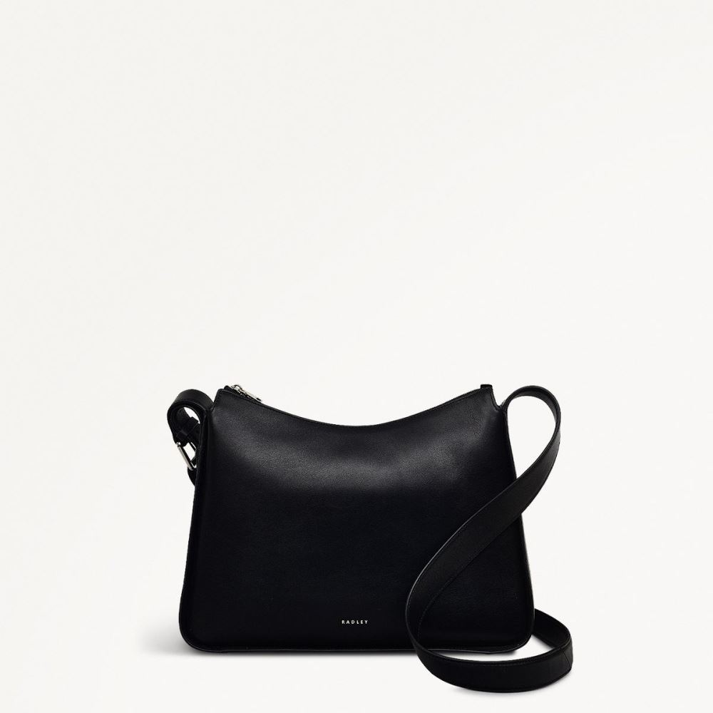 Women's | Radley London Westwell Lane - Medium Ziptop Crossbody - Black