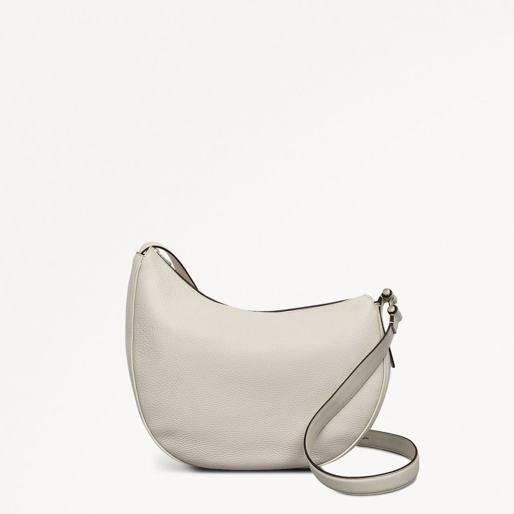 Women's | Radley London Pemberton Row - Large Ziptop Cross Body - Chalk