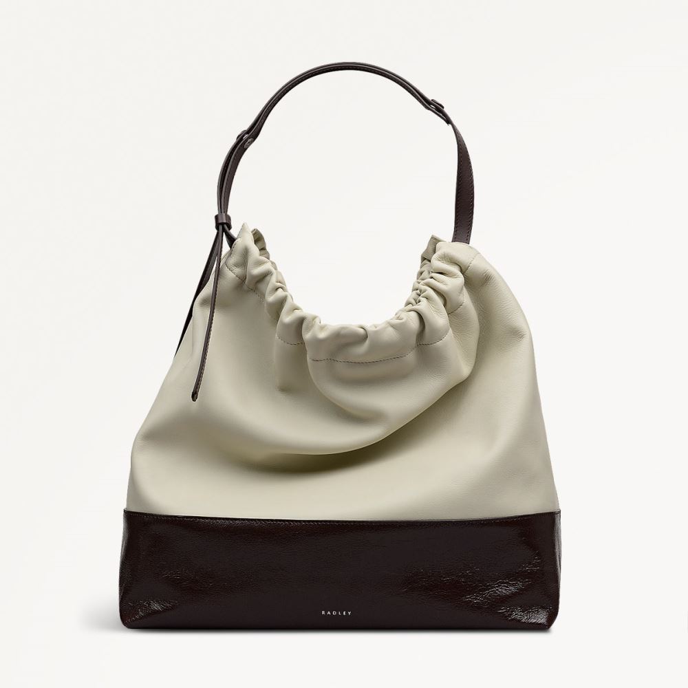 Women's | Radley London The Portobello - Large Drawstring Shoulder - Snow