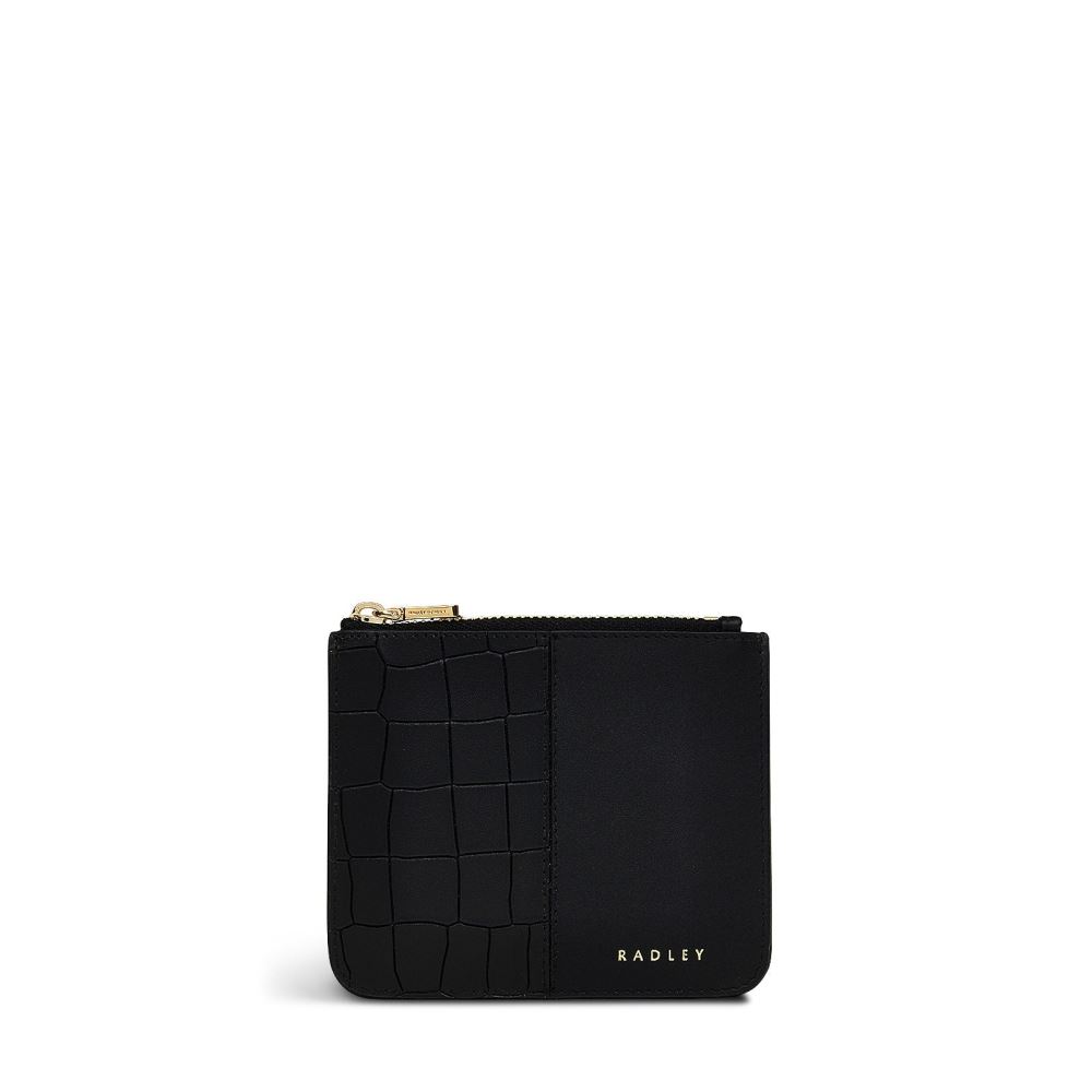 Women's | Radley London Mount Row - Small Ziptop Coin Purse - Black