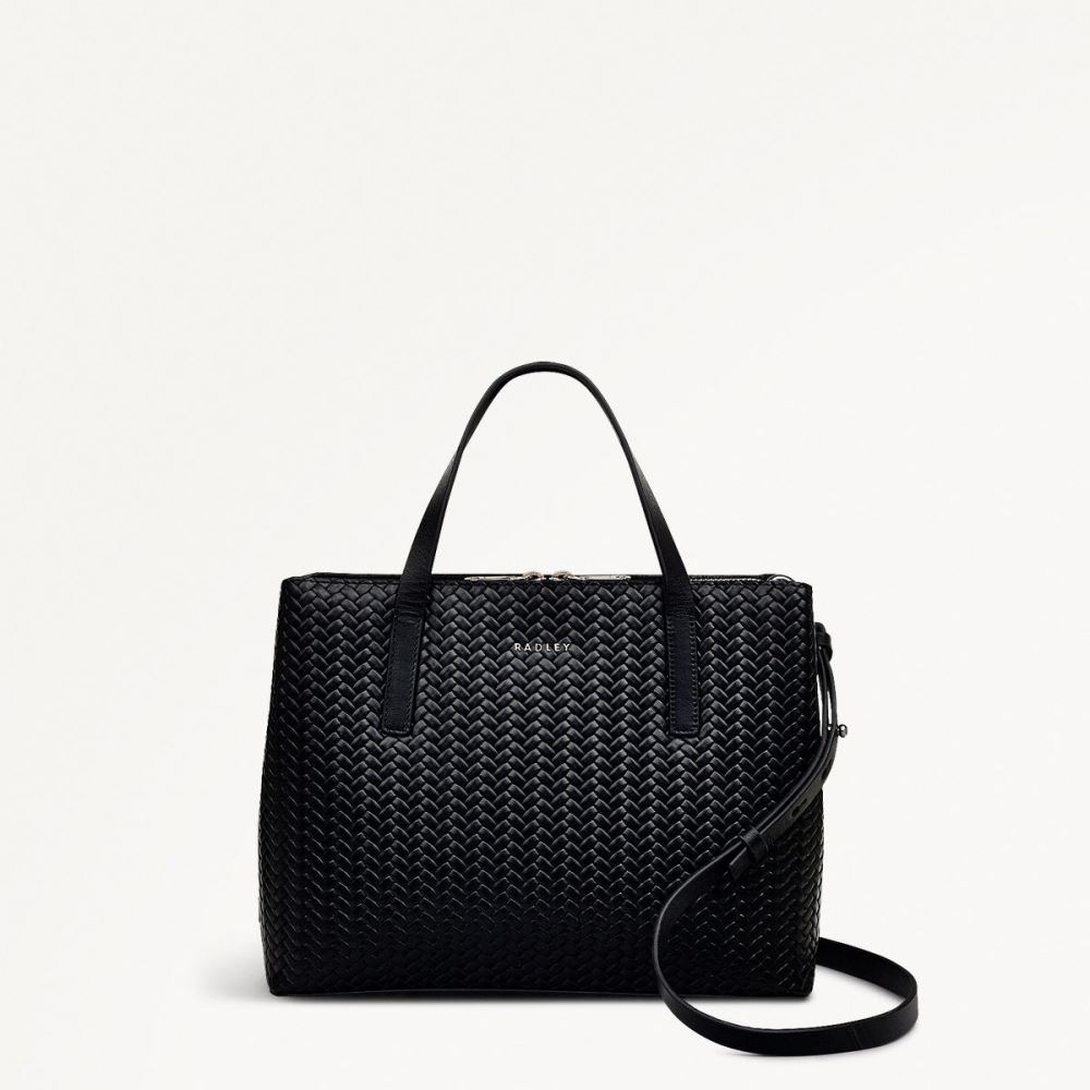 Women's | Radley London Dukes Place - Medium Ziptop Grab - Black