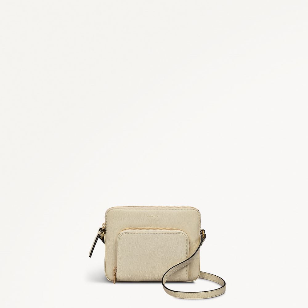 Women's | Radley London Redford Close - Small Ziptop Cross Body - Chalk
